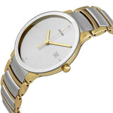 Rado Centrix Jubile Silver Dial Two-tone Men's Watch #R30931713 - Watches of America #2
