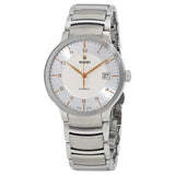 Rado Centrix L Silver Dial Automatic Men's Watch #R30939143 - Watches of America