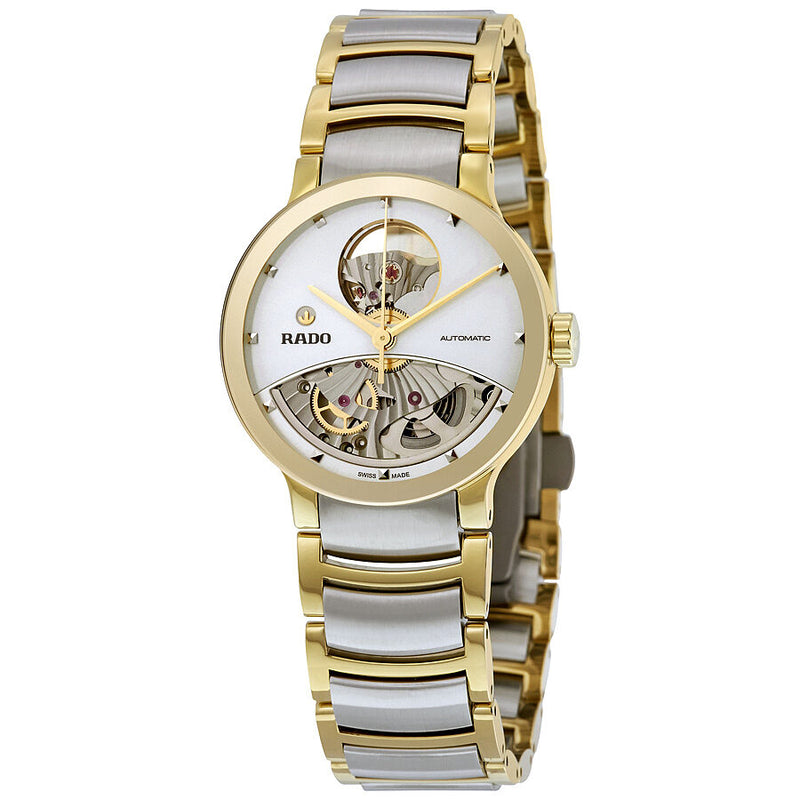 Rado Centrix Open Heart Dial Automatic Ladies Watch #R30246013 - Watches of America