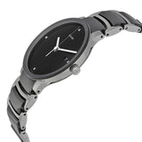 Rado Centrix Quartz Black Dial Black Ceramic Unisex  Watch #R30934712 - Watches of America #2