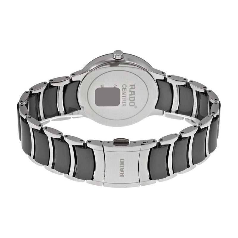 Rado Centrix Quartz Black Dial Black Ceramic Unisex  Watch #R30934712 - Watches of America #3