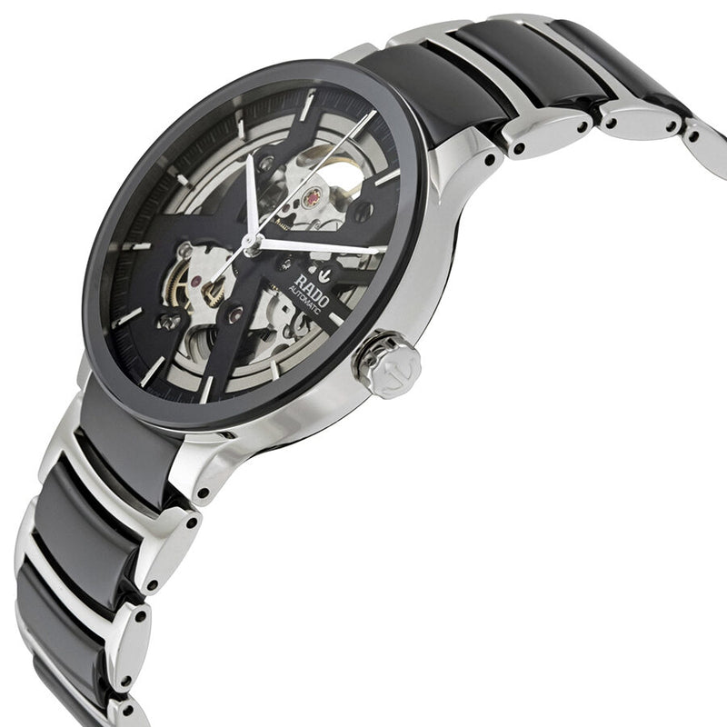 Rado Centrix Black Skeleton Dial Men's Watch #R30178152 - Watches of America #2