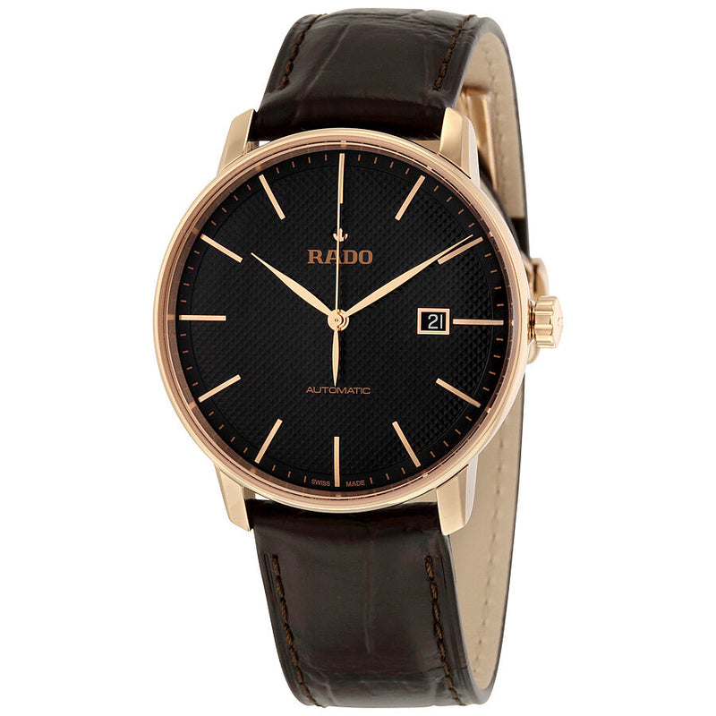 Rado Coupole Classic  Automatic Black Dial Men's Watch #R22877165 - Watches of America