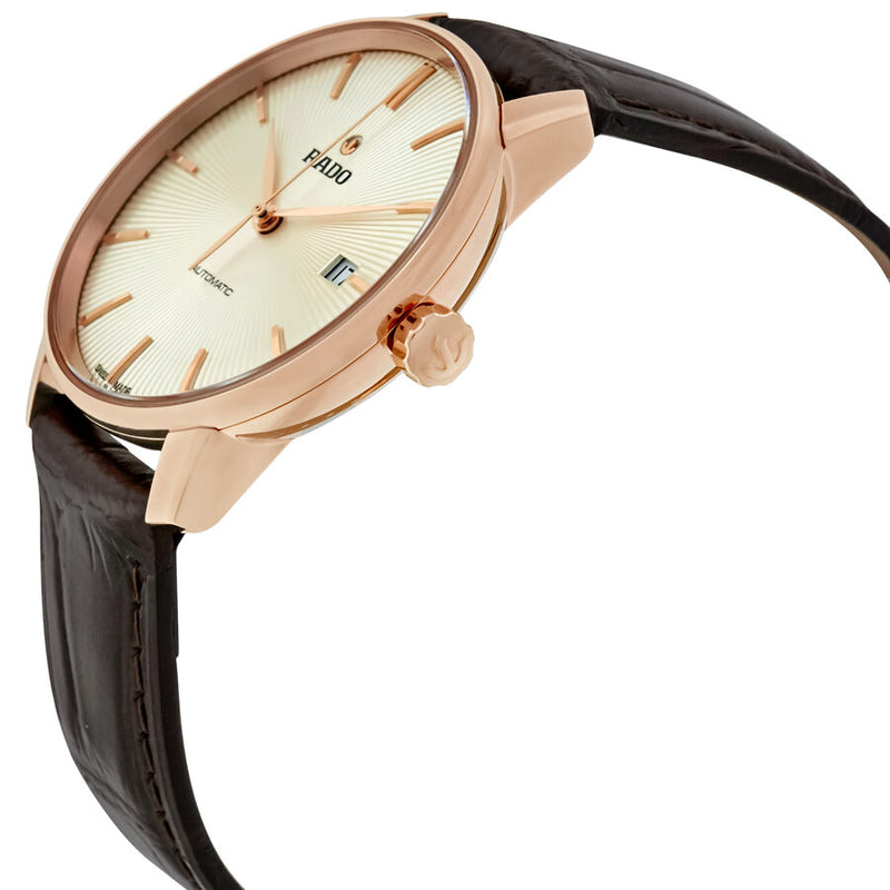 Rado Coupole Classic  Automatic Champagne DialUnisex Watch #R22861115 - Watches of America #2