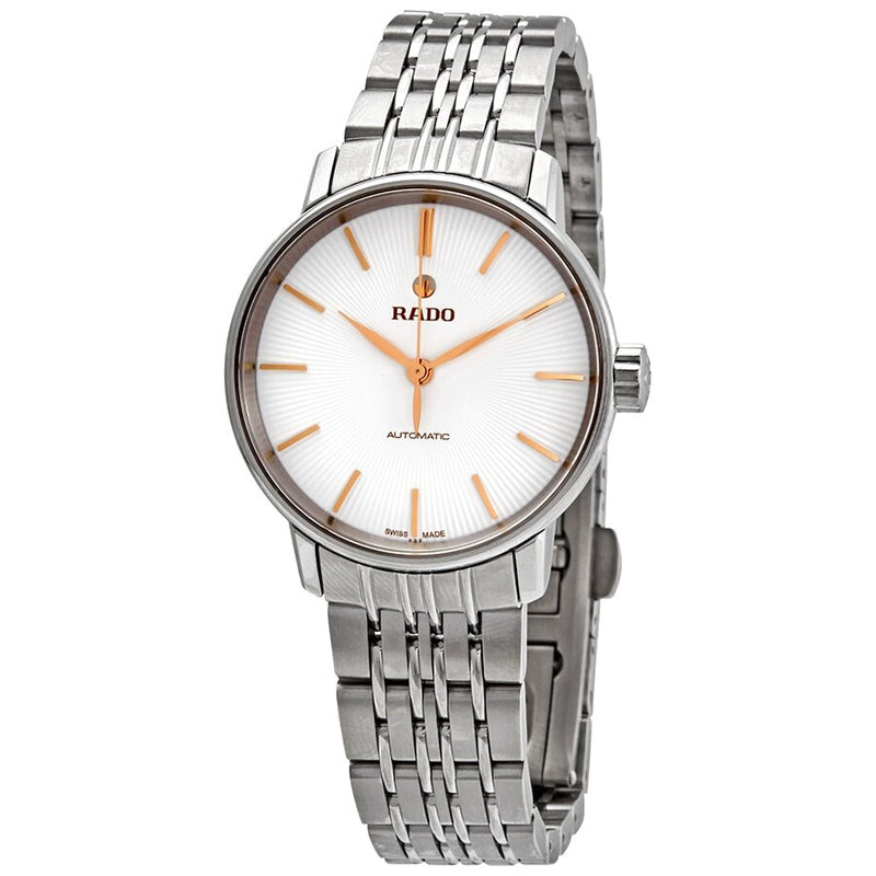 Rado Coupole Classic Automatic Silver Dial Ladies Watch #R22862024 - Watches of America