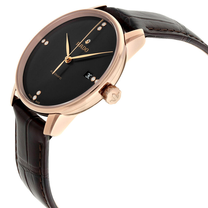 Rado Coupole Classic Black Dial Automatic Unisex Watch #R22861755 - Watches of America #2