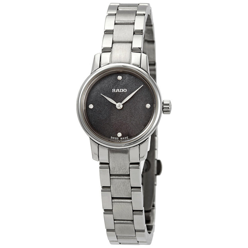 Rado Coupole Classic Black Mother of Pearl Dial Ladies Watch #R22890963 - Watches of America