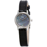 Rado Coupole Classic Black Mother of Pearl Diamond Dial Ladies Watch #R22890965 - Watches of America