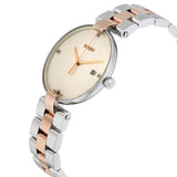 Rado Coupole Jubile White Dial Two-tone Ladies Watch #R22852713 - Watches of America #2