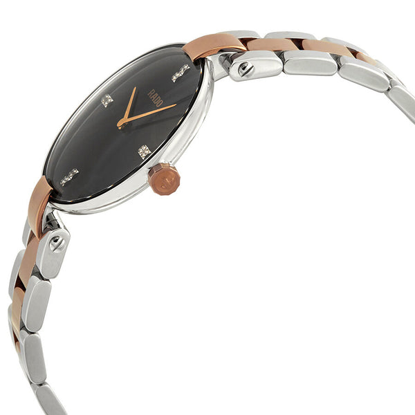 Rado Coupole M Black Dial Ladies Watch #R22850703 - Watches of America #2