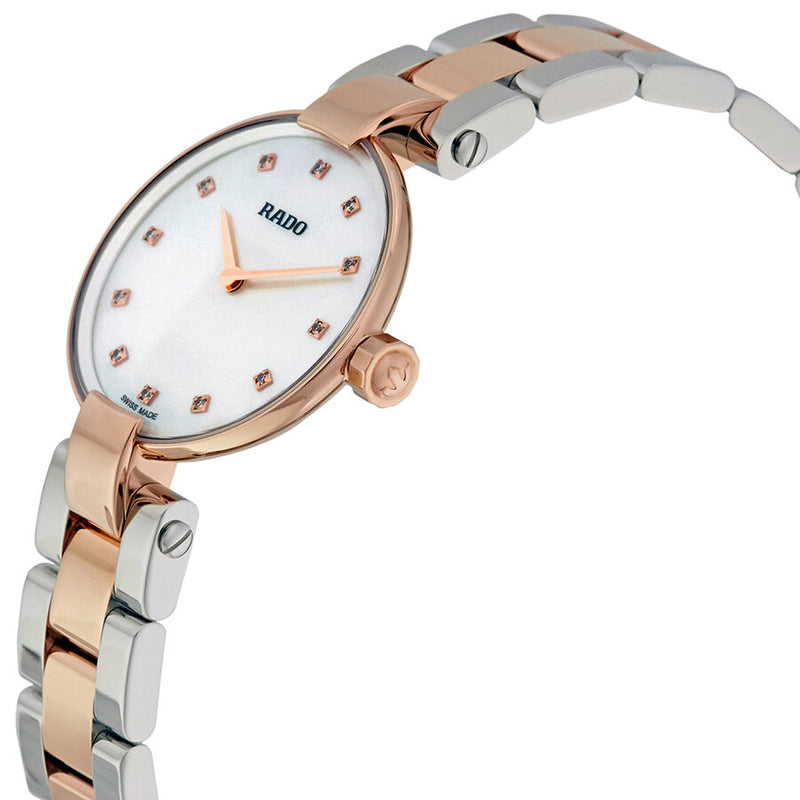 Rado Coupole Mother of Pearl Diamond Two-tone Ladies Watch #R22855924 - Watches of America #2