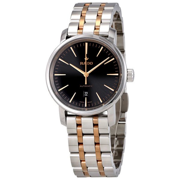 Rado DiaMaster Automatic Black Dial Ladies Watch #R14050163 - Watches of America