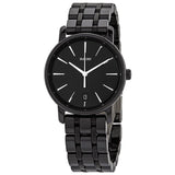 Rado DiaMaster Black Dial Black Ceramic Ladies Watch #R14063182 - Watches of America