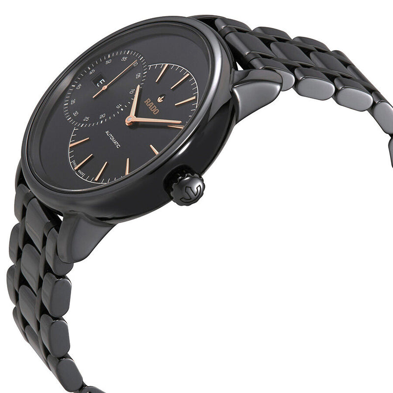 Rado Diamaster Grande Seconde Automatic Black High-tech Ceramic Men's Watch #R14127152 - Watches of America #2