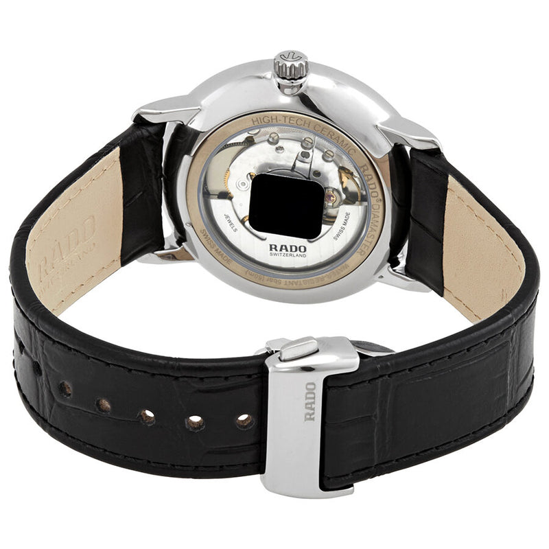 Rado DiaMaster Thinline Automatic White Dial Men's Watch #R14067036 - Watches of America #3