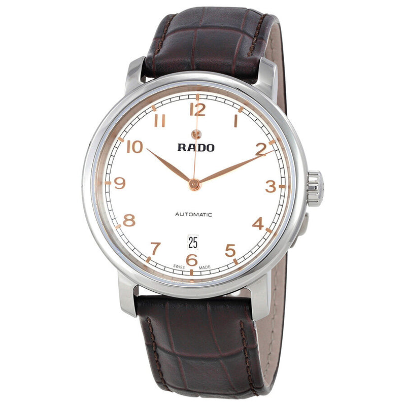 Rado Diamaster XL Automatic White Dial Men s Watch R14077136 Watches of America