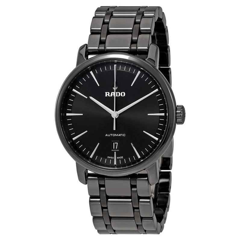 Rado DiaMaster XL Automatic Black Dial Men's Watch #R14073182 - Watches of America