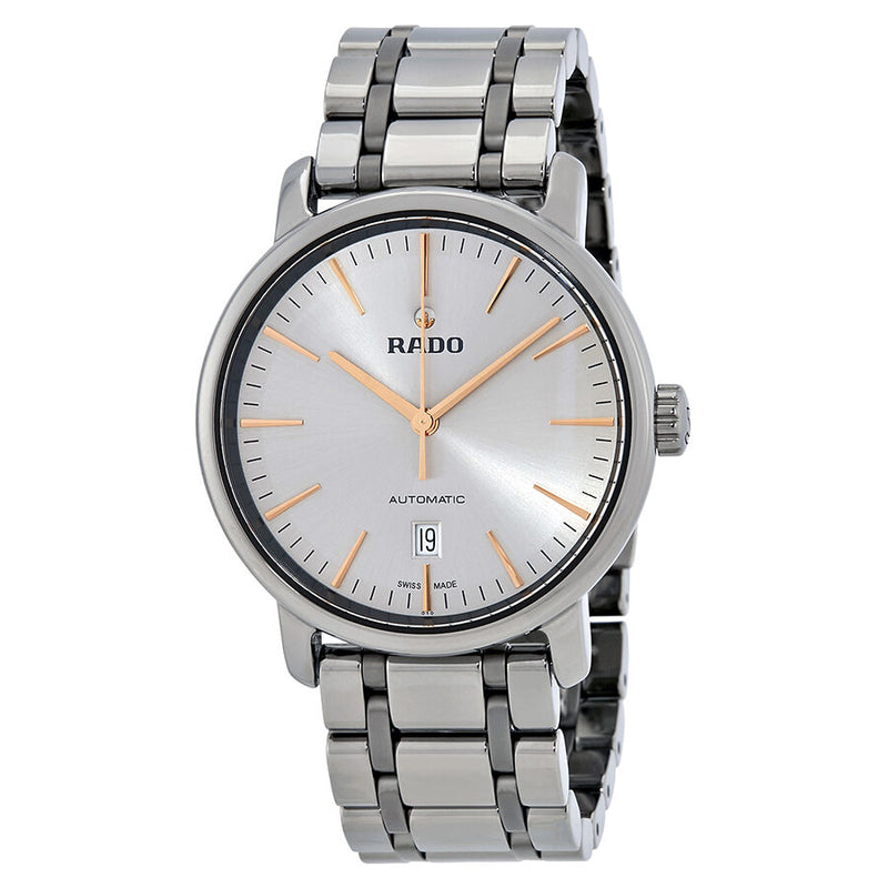 Rado DiaMaster XL Automatic Silver Dial Men's Watch #R14074102 - Watches of America