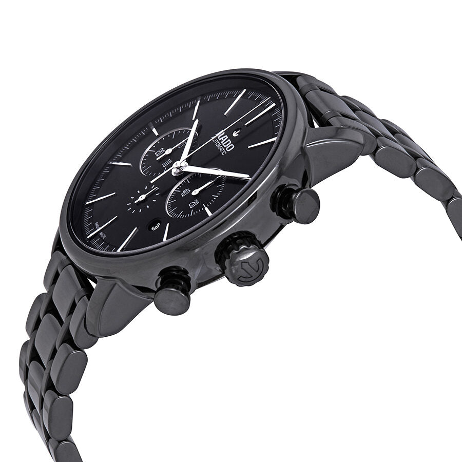 Rado DiaMaster XXL Automatic Chronograph Black Dial Men s Watch R14075182 RADO R14076112 Watches of America