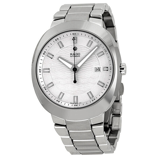 Rado D-Star Automatic Silver Dial Ceramos Men's Watch #R15938103 - Watches of America