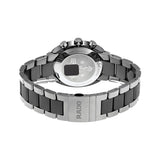 Rado D-Star Chronograph Grey Dial Two-Tone Ceramic Men's Watch #R15937102 - Watches of America #3