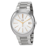 Rado D-Star XL White Dial Stainless Steel Men's Watch #R15943123 - Watches of America