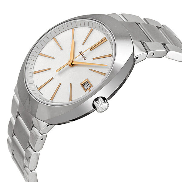 Rado D-Star XL White Dial Stainless Steel Men's Watch #R15943123 - Watches of America #2