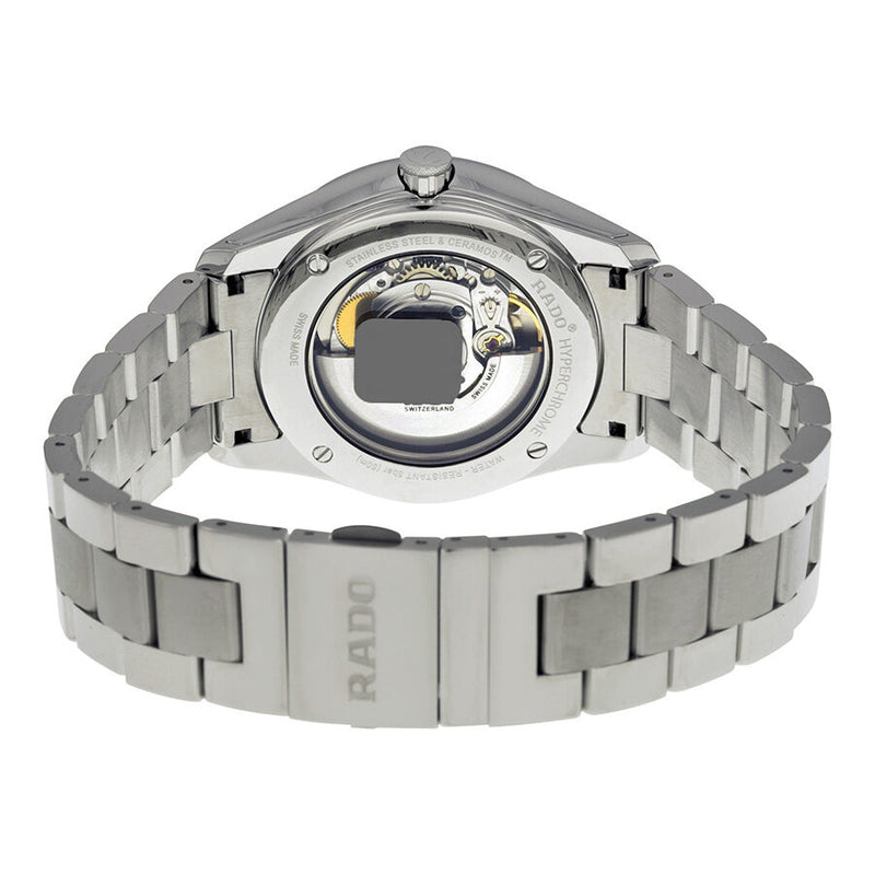 Rado Hyperchrome Automatic Silver Dial Ceramos and Stainless Steel Men's Watch #R32115103 - Watches of America #3