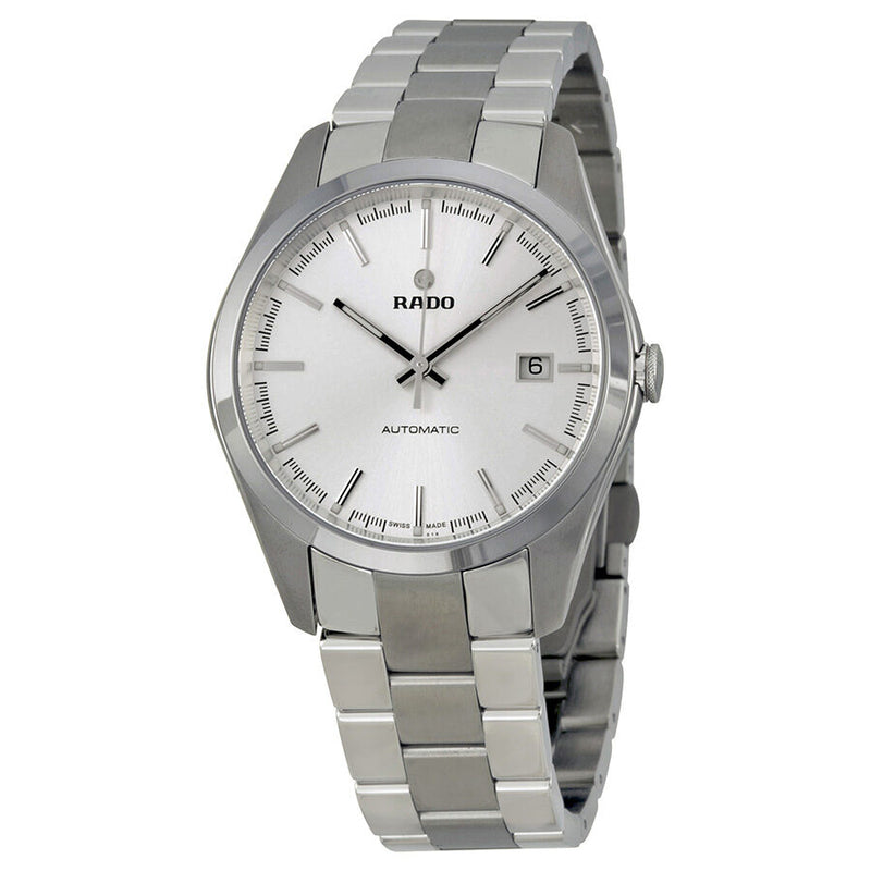 Rado Hyperchrome Automatic Silver Dial Ceramos and Stainless Steel Men's Watch #R32115103 - Watches of America