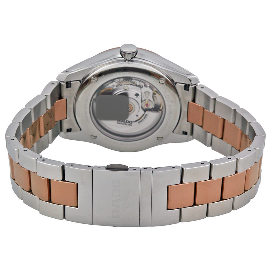 Rado Hyperchrome Automatic Silver Dial Two Tone Ceramic Men s Watch R32980102 Watches of America