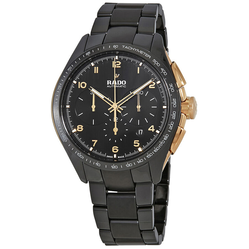 Rado HyperChrome Chronograph Automatic Black Dial Men's Watch #R32111162 - Watches of America