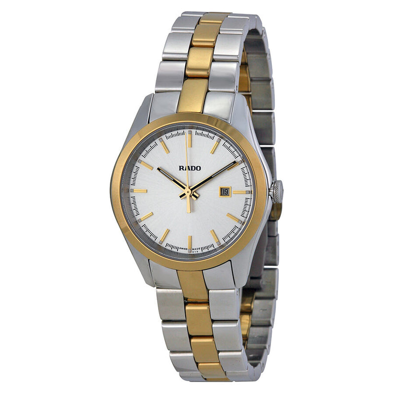 Rado Hyperchrome Silver Dial Ceramos and Steel Ladies Watch #R32975102 - Watches of America