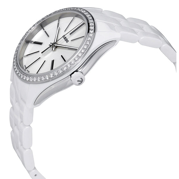 Rado HyperChrome White Dial Ladies Diamond Watch #R32311012 - Watches of America #2