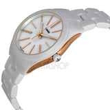 Rado HyperChrome White Dial Stainless Steel and Ceramic Case Ceramic Bracelet Ladies Watch #R32323012 - Watches of America #2