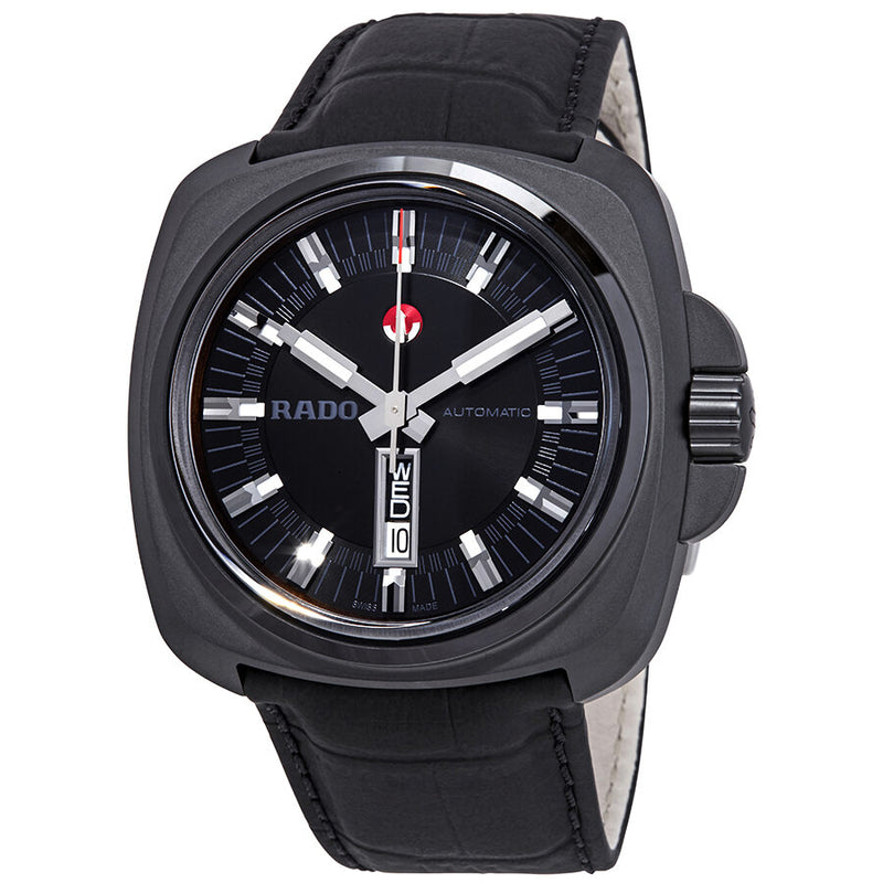 Rado HyperChrome XL Automatic Black Dial Men's Watch #R32171155 - Watches of America