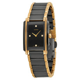 Rado Integral Jubile Ceramic Black Dial Watch #R20612712 - Watches of America
