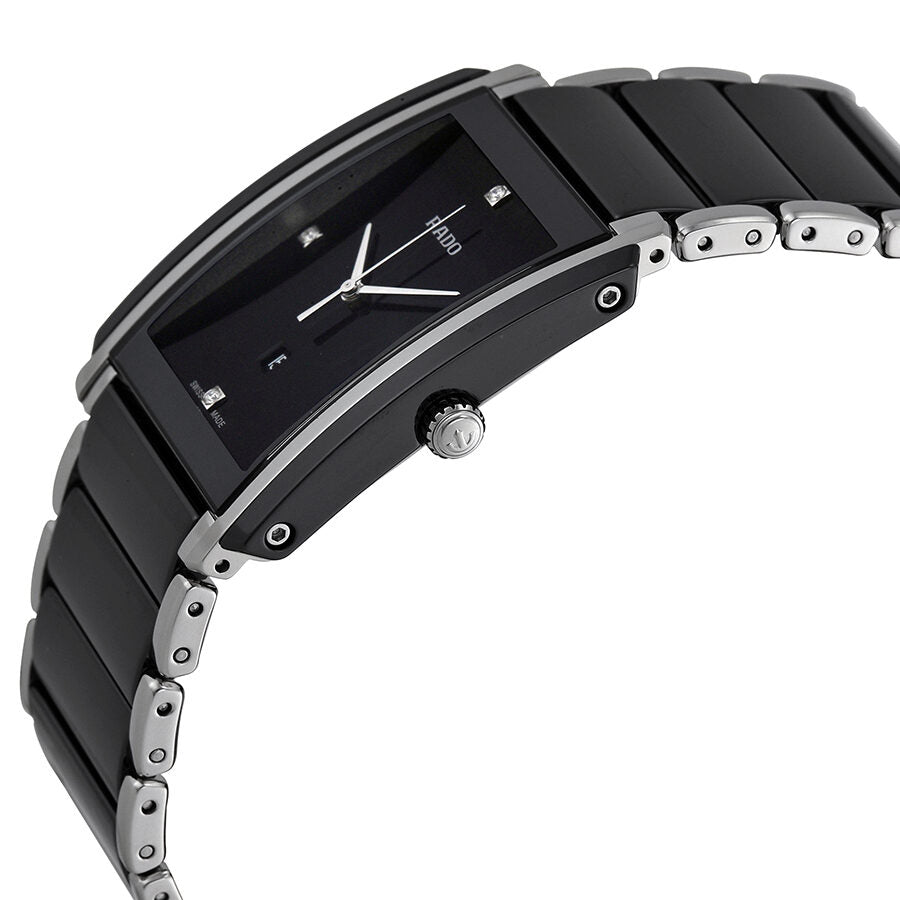 Rado Integral Jubile Black Dial Black Ceramic Watch R20206712 Watches of America