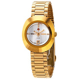 Rado Original Silver Diamond Dial Automatic Ladies Watch #R12416783 - Watches of America