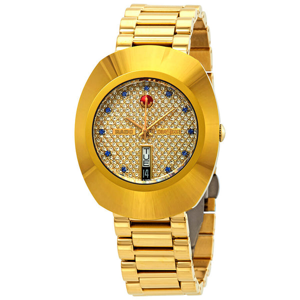 Rado Original Yellow Gold-Tone Men's Watch #R12413314 - Watches of America
