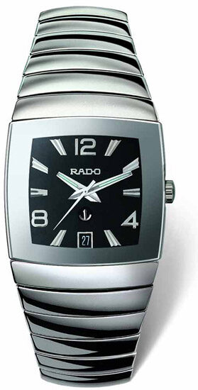 Rado Sintra Black Automatic Men's Watch #R13598152 - Watches of America