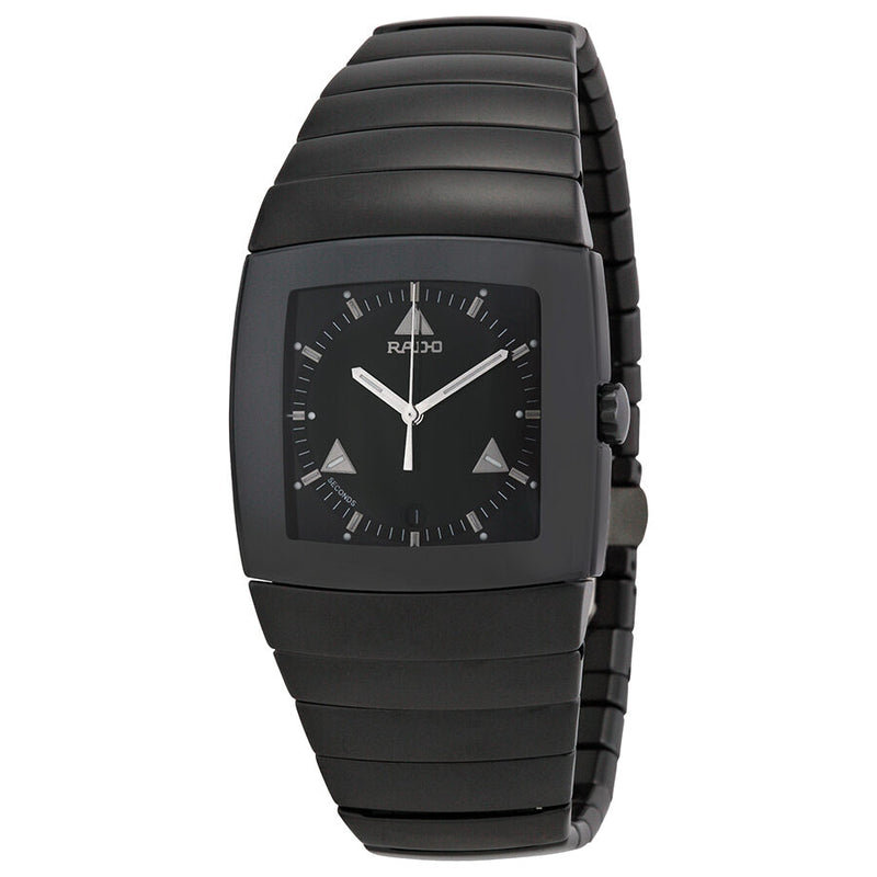 Rado Sintra Black Ceramic Quartz Men's Watch #R13765152 - Watches of America