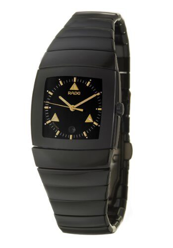 Rado Sintra Quartz Black Dial Black Ceramic Ladies Watch #R13725172 - Watches of America