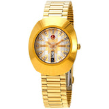 Rado The Original Automatic Gold Dial Men's Watch #R12413263 - Watches of America