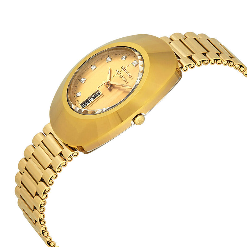 Rado The Original Diamond Gold Dial Watch #R12304303 - Watches of America #2