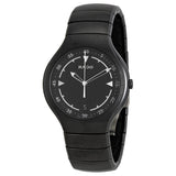 Rado True Active Black Ceramic Day Men's Watch #R27677162 - Watches of America