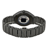 Rado True Automatic Open Heart Black/Skeleton Dial Men's High-Tech Ceramic Watch #R27100162 - Watches of America #3