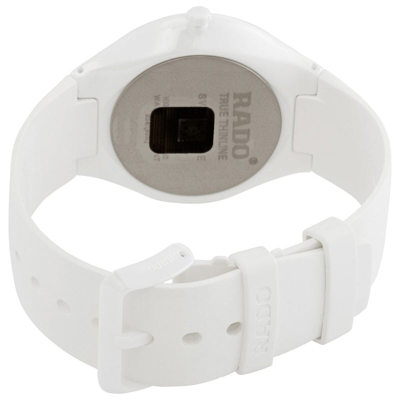 Rado True Automatic White Ceramic Ladies Watch #R27970109 - Watches of America #3