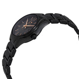 Rado True Black Dial Automatic Ladies Ceramic Watch #R27242162 - Watches of America #2