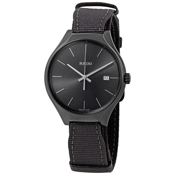 Rado True Black Dial Men's Watch #R27232106 - Watches of America
