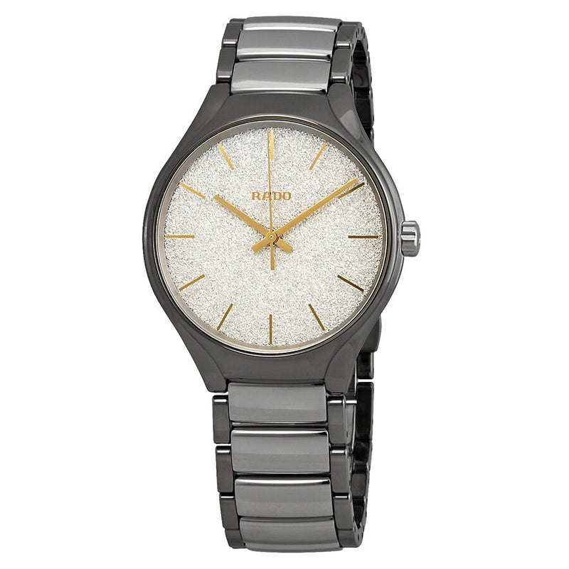 Rado True Blaze Metallic Silver Glitter Dial Men's Limited Edition Watch #R27057092 - Watches of America